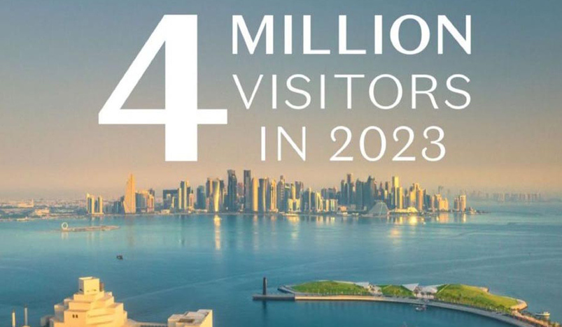 Qatar welcomes 4 million visitors